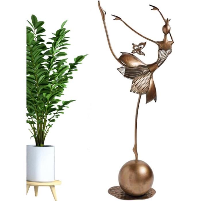 Statue De Fille Dansante - DIL - Résine - Décoration Intérieure - Style