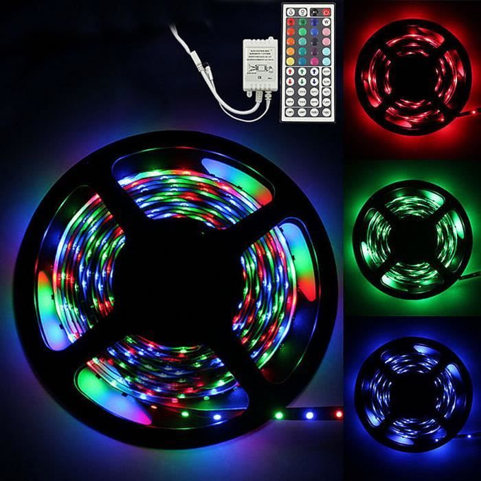 Rouleau De Ruban LED Vert - 5 Mètres, 300 LEDs 3528 - Pour Décoration, Ambiance Ou Signalisation