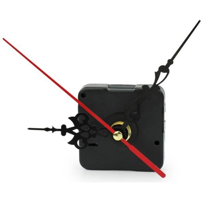 Mécanisme D'horloge Murale Type Gare - Mouvement Quartz Avec Aiguilles - Neuf