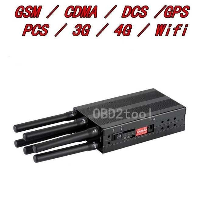 QBYYY/Bloqueur de signal / GSM / CDMA / DCS / PCS / 3G / 4G / GPS