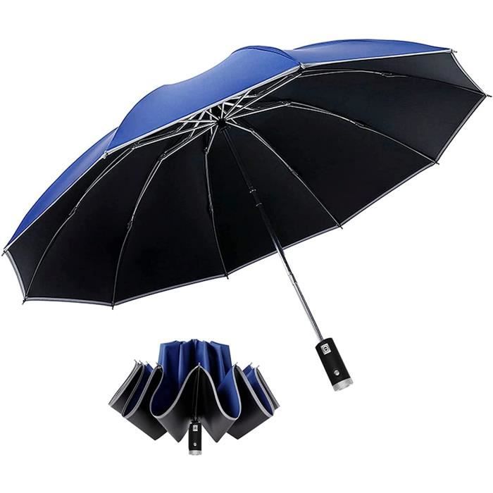 DEL inversé parapluie avec réfléchissant Stripe