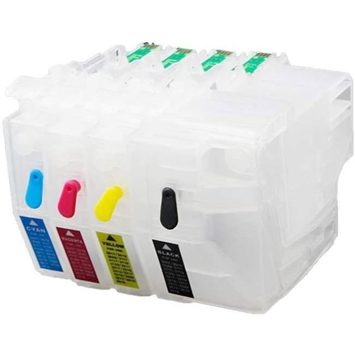 Jeu De 4 Cartouches D'encre Compatibles Pour Imprimante Brother MFC-J6935DW - Couleurs CMJN - Neuf Go Inks