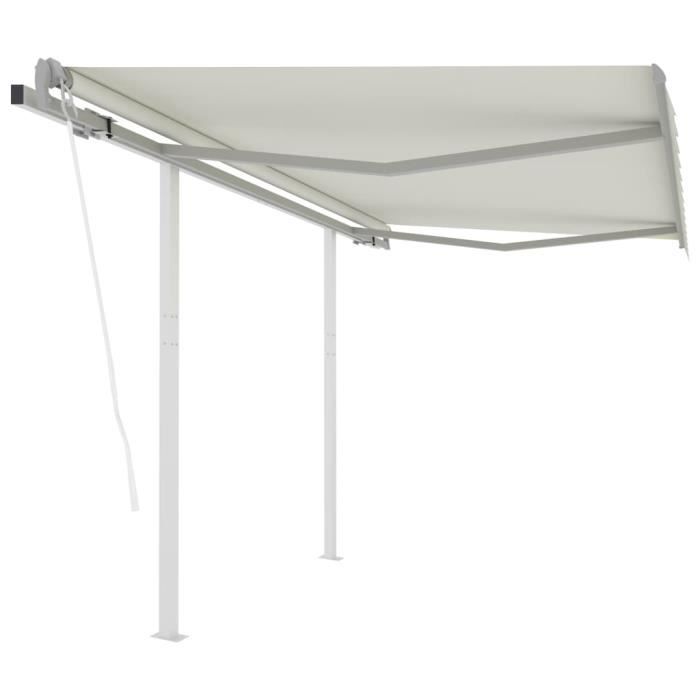 Auvent de Balcon Rétractable en Métal et Polyester, Résistant aux UV Et à l' eau, Hauteur Réglable, avec Manivelle sans Perçage, 300 x 120 Cm, Gris Auvent de Balcon Rétractable en Métal et Polyester, Résistant aux UV Et à l' eau, Hauteur Réglable, avec Manivelle sans Perçage, 300 x 120 Cm, Gris