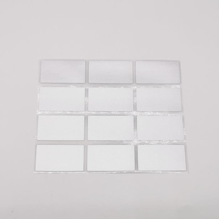 Keleily Autocollant Gratter 100Pcs Adhésif Autocollant à Gratter