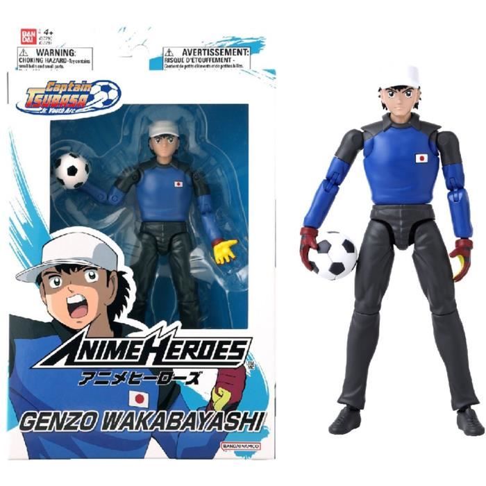 Bandai Anime Heroes Captain Tsubasa Figurine Anime Heroes 17 cm Genzo Wakabayashi 37792