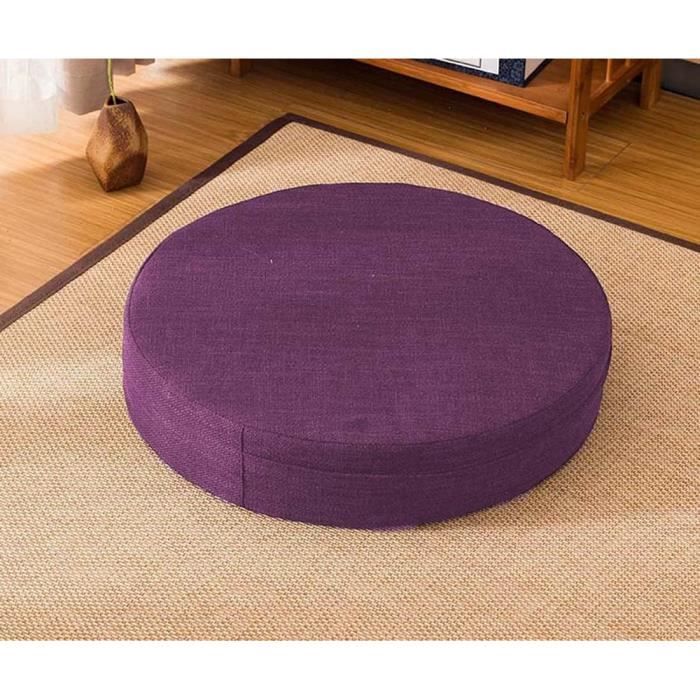 uyeoco Galettes de Chaise 43x43/55x55cm Coussin de Chaise Jardin, Extérieur/ Interieur/Cuisine/Jardin Coussins de Sol, Office Coussin d'assis(H2,2PCS_55X55CM