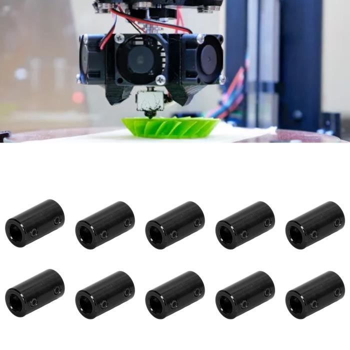 Accouplement Flexible 10mm à 10mm Uxcell - L35xD25 - Alliage D'aluminium - Neuf