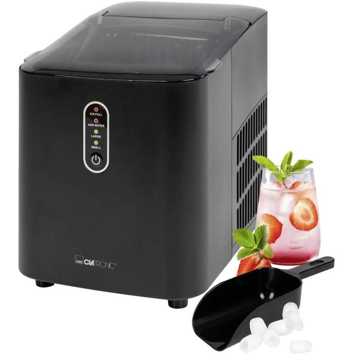 Clatronic Ewb 3798 Machine à Glaçon Incornporésur Pied 12 Kg24h 120 - vue 2