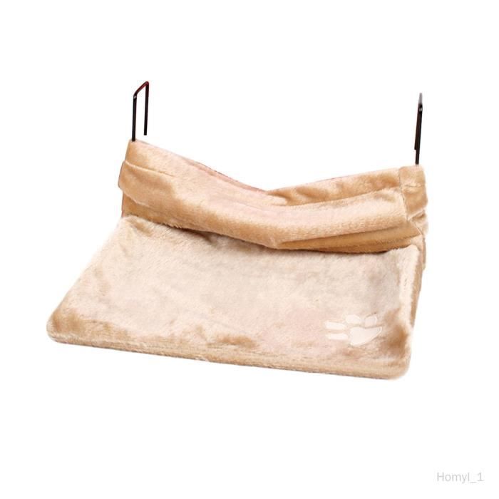 Comparer les prix de Chat hamac chaton radiateur lit chaise couverture suspendue repos lit de couchage pour chaises longues Beige