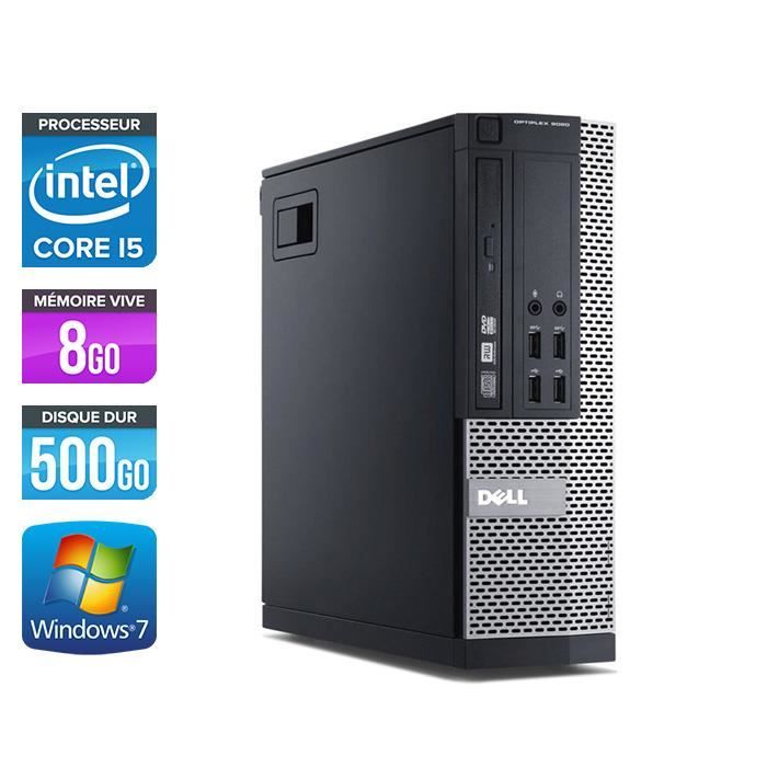 Pc De Bureau Dell 7010 Sff I5 8go 500go Hdd Windows 10 Prix Pas Cher Cdiscount