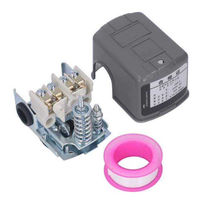 Pressostat Pour Pompe De Puits - Réglable 40-60 PSI - 115V - Acier Inox - Xlajiao