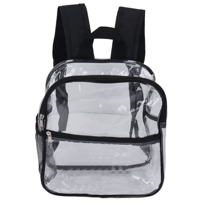 Sac à dos transparent, mini sac à dos transparent, sac de plage on