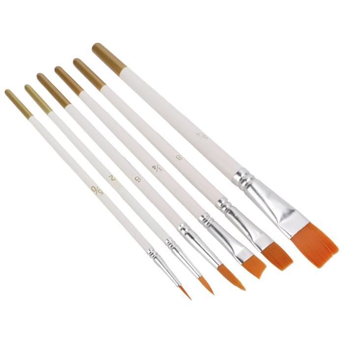 Lot de 6 pinceaux Décoration main image 1
