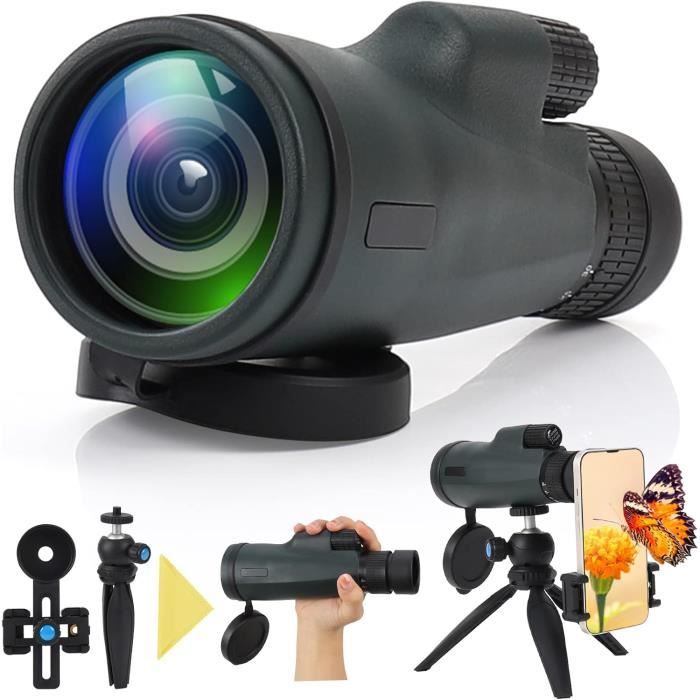 Télescope Monoculaire étanche HD 8x42 Avec Sangle à Main, Lentille - 2
