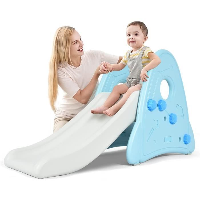 Goplus Toboggan En Forme De Fusee Pour Enfant 6mois A 8ans En Plastique Aire De Jeux D Interieur Et D Exterieur Pour Grimper Glisser Cdiscount Jeux Jouets