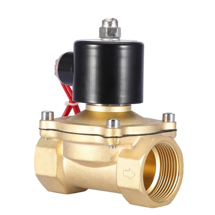 Électrovanne En Laiton AC 220V DN32 – Normalement Fermée, Parfaite Pour Eau, Air Ou Gaz !