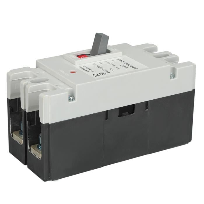 Disyuntor de 2P DC, 500V 160A ini Interruptor de Desconexión Solar FV