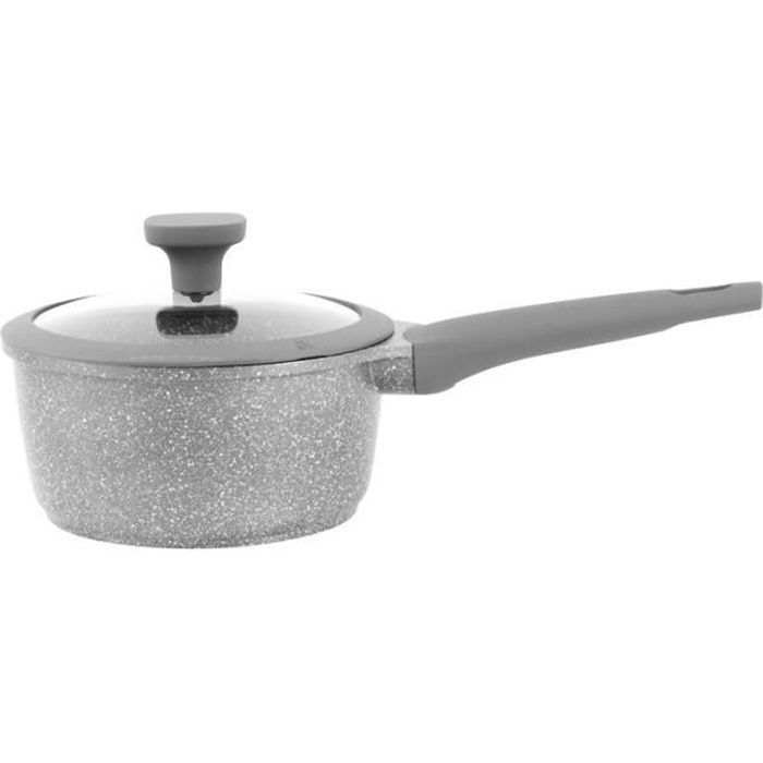 casserole fonte d'aluminium 18cm modèle vertu cas18tfi kitchencook