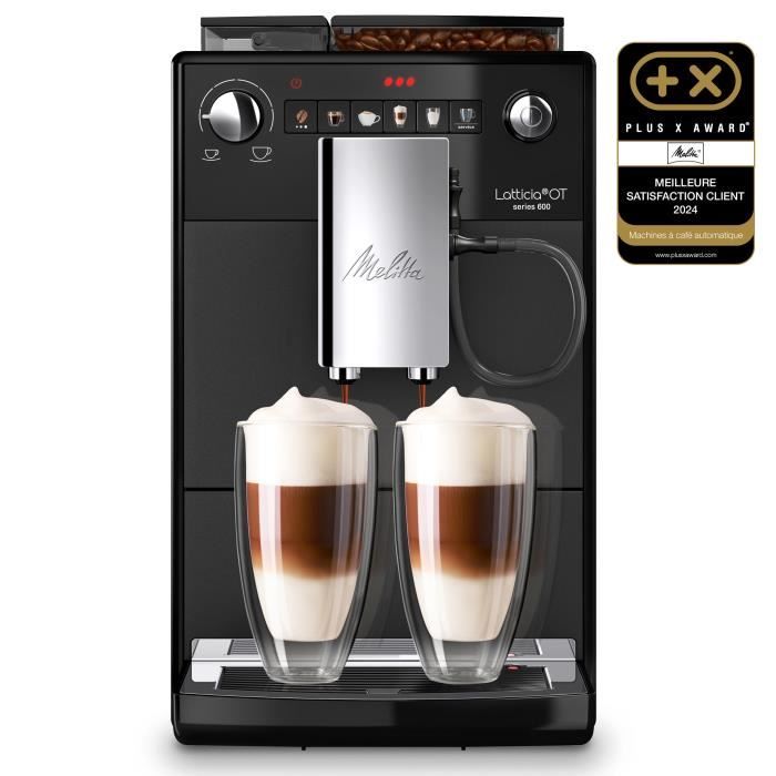 Machine à café - MELITTA - Latticia OT - Réservoir d'eau 1,5 L - Réservoir à grains 250 g - 1450 W -