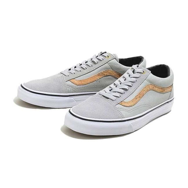 vans old skool baskets gris high rise