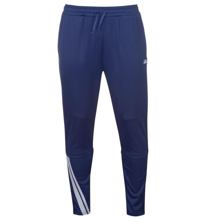 pantalon de survêtement pour homme lonsdale - bleu - fitness indoor
