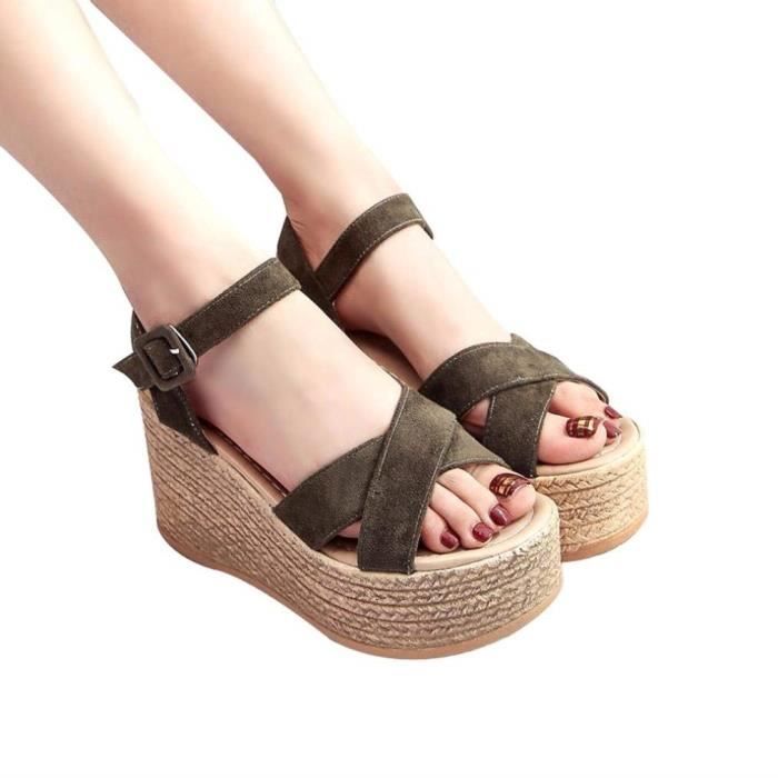 chaussure a talon plateforme
