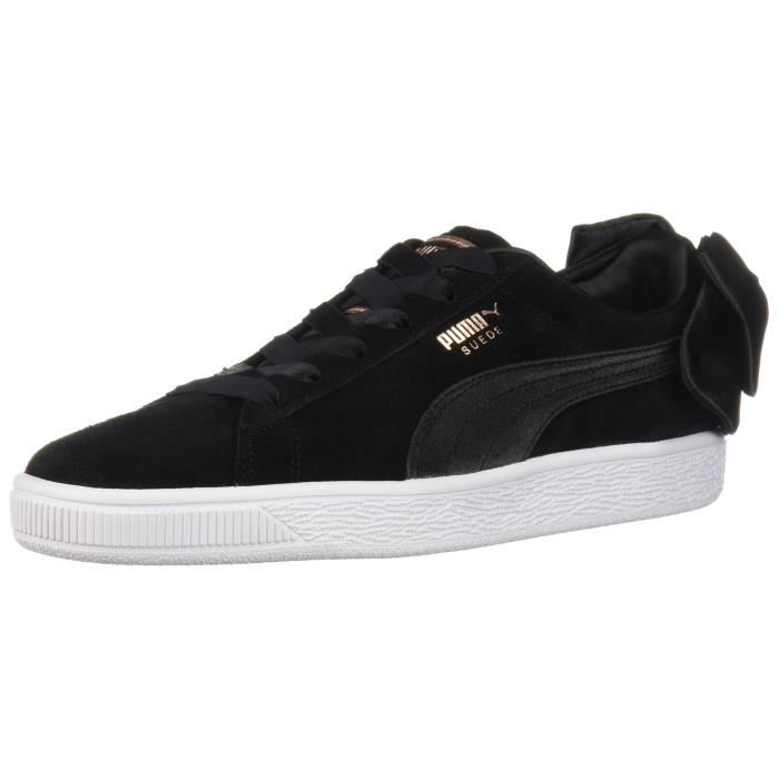 puma basket en daim bordeaux
