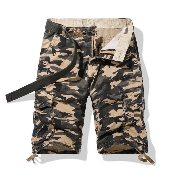 CAMOUFLAGE Pantalon Homme La Mode Taille Et Poi... - Prêt-à