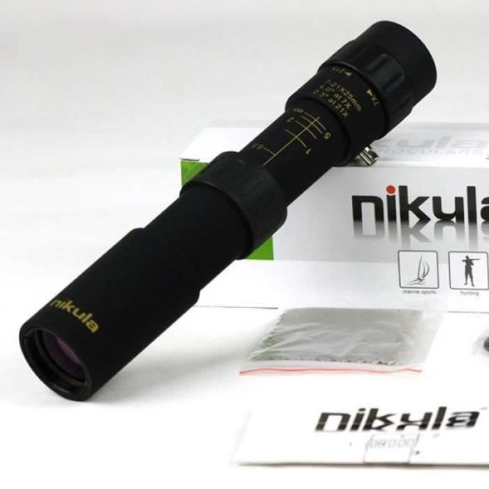 Monoculaire Compact 8x - Pour Chasse, Observation Oiseaux - Haute Qualité