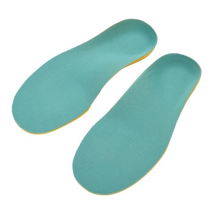 Semelles Orthopédiques Cosylee Pour Pieds Plats - Amortissement 4WD Noir - EVA