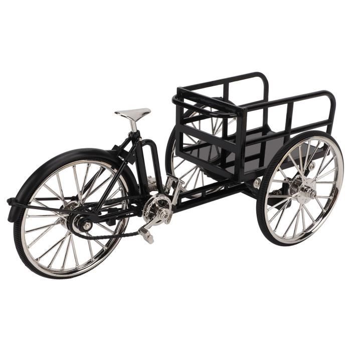 Pwshymi Ornement de mini tricycle Pwshymi Ornements de modèle de tricycle Modèle de Tricycle Jouet Bricolage bricolage pack