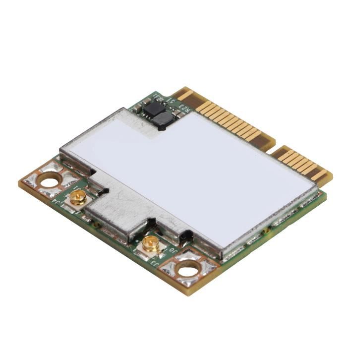 Pass Fil Informatique Qiilu Carte fil Carte Réseau 2.4G/5G Modèle DW1550 Mini Carte PCIE 802 ...
