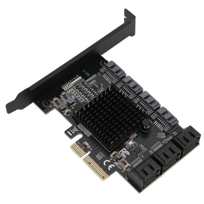 DeLock Carte Contrôleur PCI vers 4 ports SATA 1.5 Gbps avec RAID 0/1