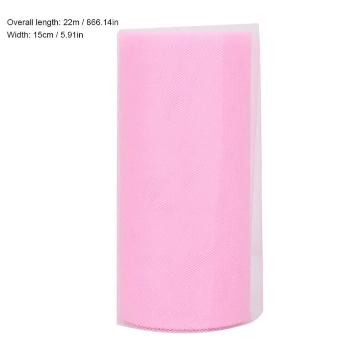 Rouleau De Tulle En Organza - 30 Cm X 91,5 M - Pour Décorations De Mariage, Fêtes, Tutus Et Créations DIY - Léger Et Résistant
