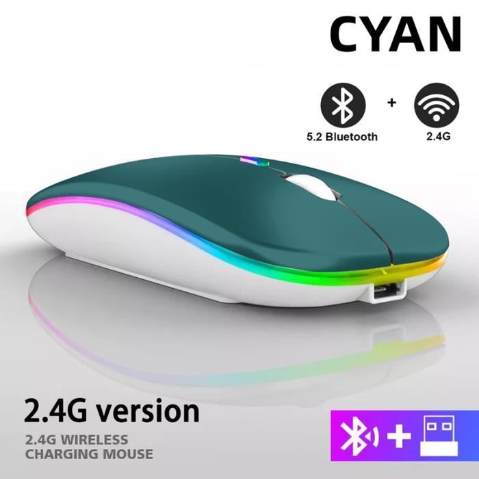 Souris Sans Fil Ultra-mince Et Silencieuse - Compacte, USB 2.4G, économie D'énergie - Pour Portable, Voyage, Bureau