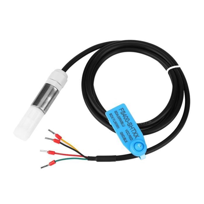 Capteur Numérique Température Humidité SHT31 - Sonde étanche, Sortie I2C, Pour Sol, Serre, Surveillance