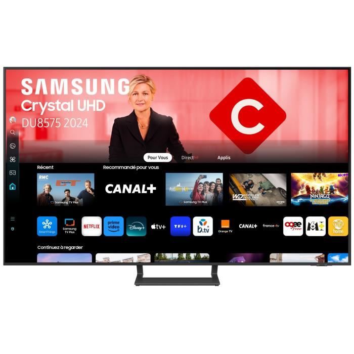 SAMSUNG TV LED 189 cm UHD 4K TU75DU8575UXXC - vue 3