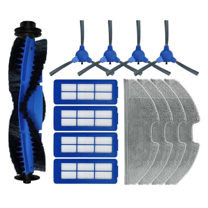 Kit 2 Pièces : Chiffon Lavable Et Sac à Poussière Pour Eufy RoboVac LR30 / L35 Hybride - Entretien