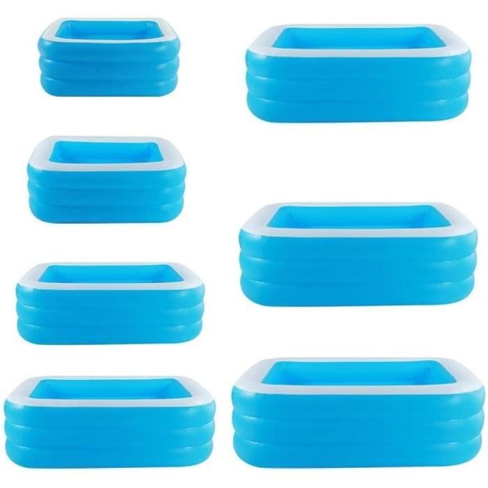 Makeups58 3 Couches Enfants Piscine Gonflable Baignoire Enfant Adulte