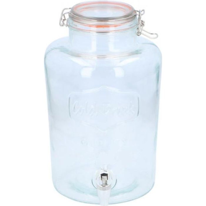 TOM distributeur de boissons transparent 8 litres