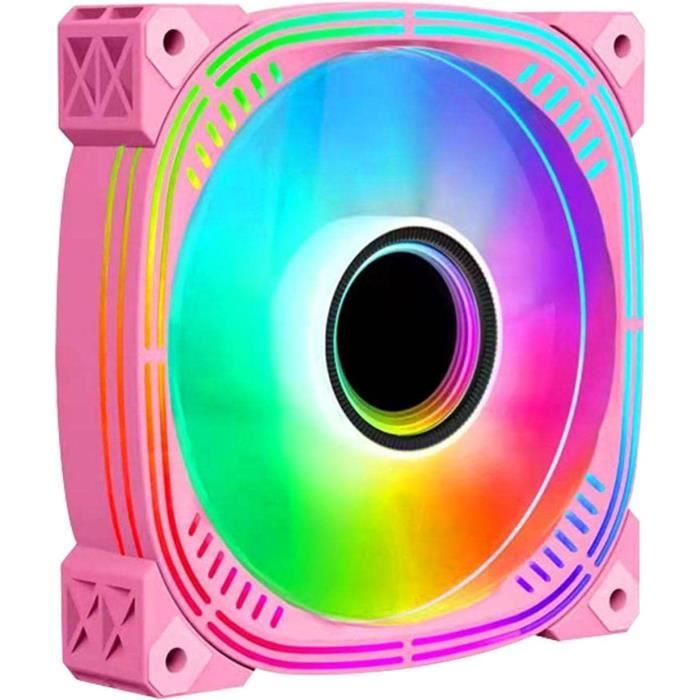 Ventilateur Panneau USB BRIEFCEC 120mm - Ultra Silencieux, Double Roulement à Billes - Vitesse Réglable 3 Niveaux - Pour Armoire PC, Home Cinéma, Refroidissement
