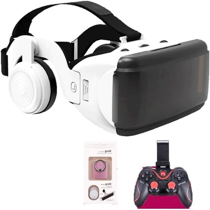 Casque VR Shinecon Pour Smartphone - Audio Intégré, écran Jusqu'à 6.0'', Noir