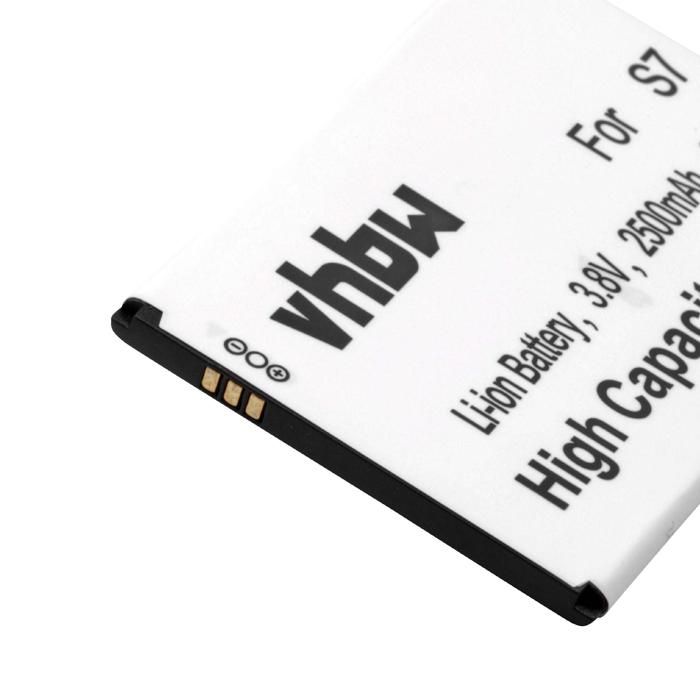 Vhbw LiIon batterie 2500mAh (3.8V) pour téléphone portable mobil
