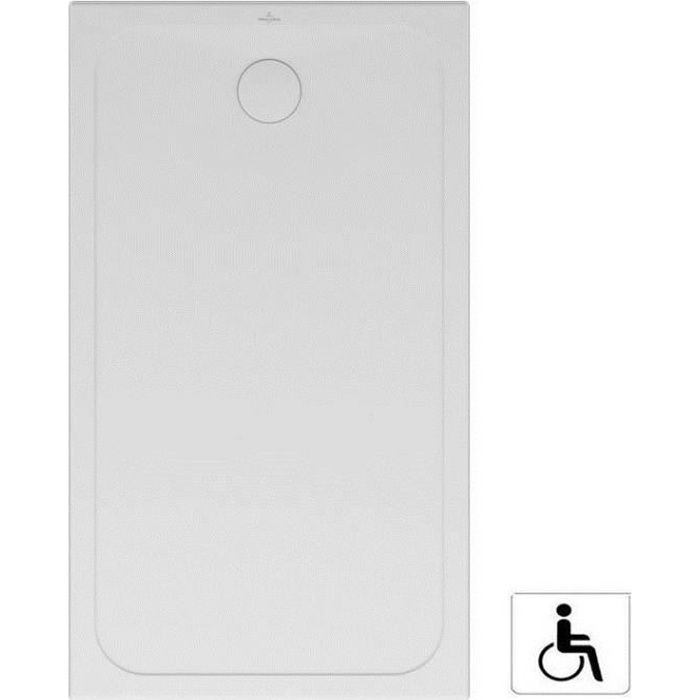 Receveur LIFETIME PLUS extra plat carré Dimensions : 90 x 90 cm