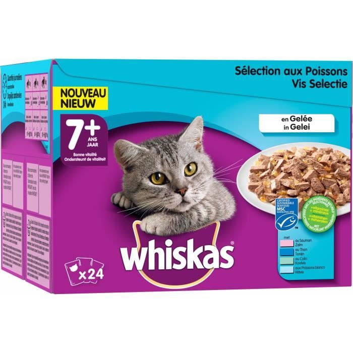 Whiskas Sachets Fraicheur En Gelee Aux Poissons Pour Chat Senior Sterilise 24 X 100 G Achat Vente Boites Patees Gelee Chat Senior 24x100g Cdiscount Whiskas Sachets Fraicheur En Gelee Aux Poissons Pour Chat Senior Sterilise 24 X 100 G Achat Vente Boites Patees Gelee Chat Senior 24x100g Cdiscount