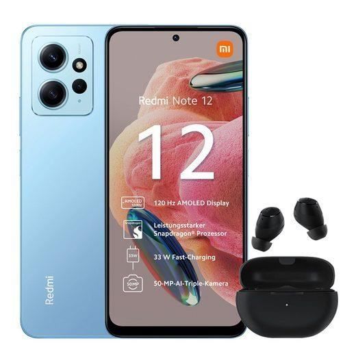 XIAOMI Redmi Note 12 128Go 4Go Bleu Avec Ecouteurs sans fil Haylou GT1 ...