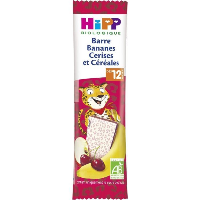 Hipp Biologique Mon Gouter Plaisir Barre Bananes Cerises Et Cereales 25 G Des 12 Mois Achat Vente Cereales Bebe Hipp Biologique Mon Gouter Plaisir Barre Bananes Cerises Et Cereales 25 G Des 12 Mois Cdiscount