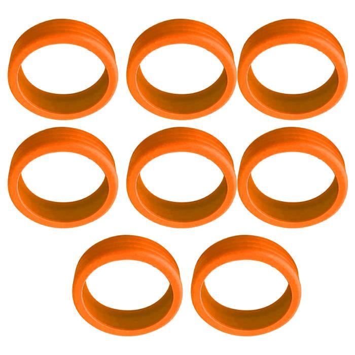 10/20 PCS Housses De Roues De Valise En Silicone - Réduction De Bruit Et Protection