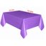 nappes de fête Le Barbecue l'obtention du diplôme Le Mariage Lot de 8 nappes jetables en Or Rose la gastronomie nappes en Plastique de 54 x 108 cm pour Les fêtes l'anniversaire 