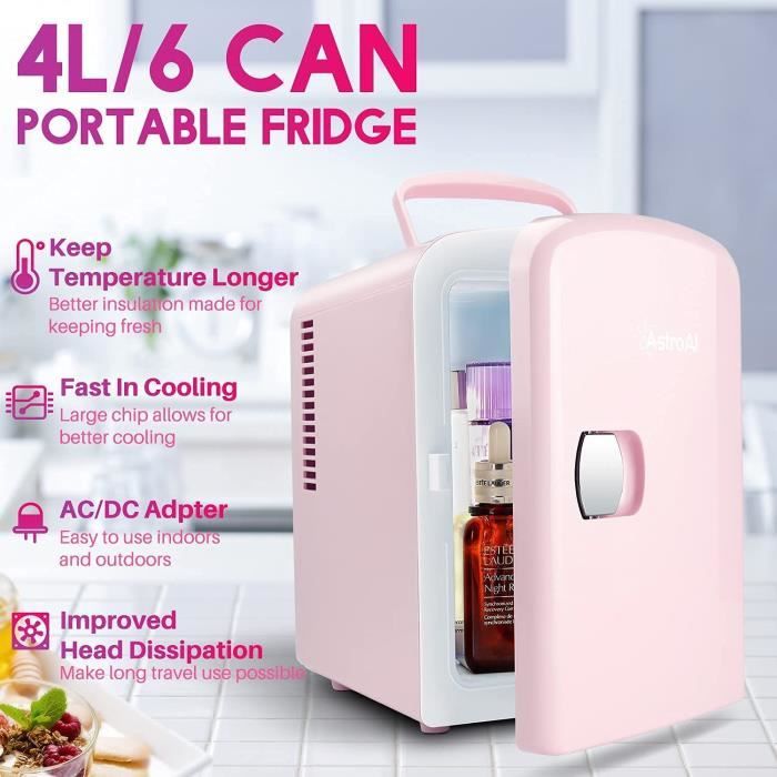 Mini réfrigérateur 4L Yoghi Cold Beauty Pea - Versatile et